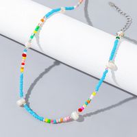 Wholesale Jewelry IG Style Color Block Stone Necklace main image 10