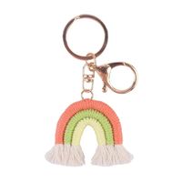 Cute Letter Alloy Keychain main image 5