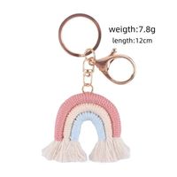 Cute Letter Alloy Keychain main image 9