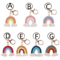 Cute Letter Alloy Keychain main image 10