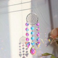 Nordic Style Household Geometric Moon Water Droplets Artificial Crystal Alloy Pendant Artificial Decorations sku image 4