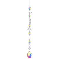 Nordic Style Household Geometric Moon Water Droplets Artificial Crystal Alloy Pendant Artificial Decorations sku image 2