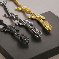 Hip Hop Continuar Acero Inoxidable 304 Chapados en oro de 18k Hombres Brazalete main image 2