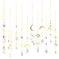 Simple Style Geometric Star Moon Artificial Crystal Alloy Pendant Artificial Decorations main image 1