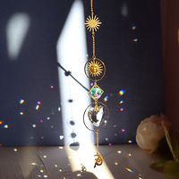 Simple Style Geometric Star Moon Artificial Crystal Alloy Pendant Artificial Decorations main image 7