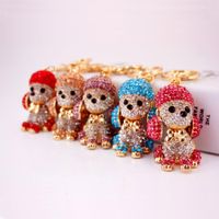 Cute Dog Alloy Women's Keychain main image 6