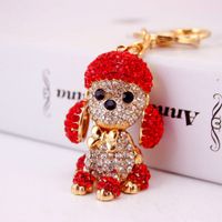 Cute Dog Alloy Women's Keychain sku image 3