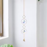 Simple Style Geometric Star Moon Artificial Crystal Alloy Pendant Artificial Decorations sku image 2