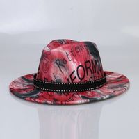 Retro Style Classic Top Hat Jazz Hat Decoration Belt Handmade Hat Decoration Accessories sku image 53