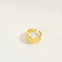 Kupfer Einfacher Stil Klassischer Stil Pendeln Runden Herzform Rhombus Offener Ring sku image 4