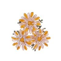 Einfacher Stil Klassischer Stil Blätter Blume Libelle Legierung Inlay Strasssteine Unisex Broschen sku image 4