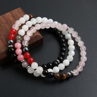 Beach Tropical Simple Style Color Block Natural Stone Beaded Women's Bracelets main image 1