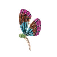 Simple Style Classic Style Animal Leaf Watermelon Alloy Inlay Artificial Rhinestones Women's Brooches sku image 6