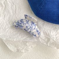 Ethnic Style Blue And White Porcelain Acetic Acid Sheets Stoving Varnish Hair Clip Hair Claws 1 Piece sku image 16
