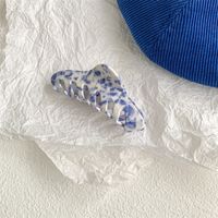 Ethnic Style Blue And White Porcelain Acetic Acid Sheets Stoving Varnish Hair Clip Hair Claws 1 Piece sku image 15