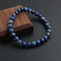 Natural Stone Simple Style Commute Beaded Handmade Round Bracelets main image 6