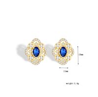 Commute Solid Color Sterling Silver Inlay Rhinestones Women's main image 4