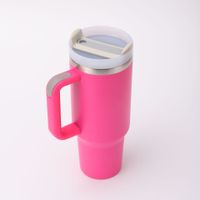 Cute Solid Color Stainless Steel Water Bottles 1 Piece sku image 23