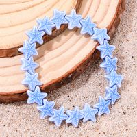 Cute Beach Sweet Starfish Synthetic Resin Beaded Women's Bracelets main image 5