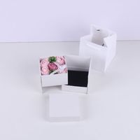 Nouvelle Boîte-cadeau De Bijoux Rose Rotative À Double Couche Créative sku image 3