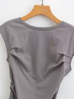 Women's T-shirt Short Sleeve T-Shirts Simple Style Solid Color main image 3