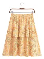 Daily Beach Women's Vacation Printing Polyester Printing Tassel Skirt Sets Skirt Sets main image 8