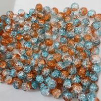50 Pieces Diameter 10mm Glass Crack Beads sku image 19