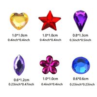 Simple Style Classic Style Solid Color Plastic Nail Patches 100 PCS/Package main image 2