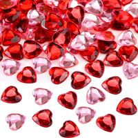 1 Piece Arylic Heart Shape Beads sku image 1
