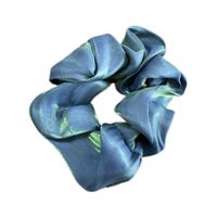 Women's Fashion Flower Cloth Pleated Hair Tie sku image 10