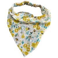 Women's Cute Retro Pastoral Ditsy Floral Flower Chrysanthemum Cloth Printing Elastic Band Floral Hair Band main image 3