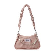 Women's Medium Pu Leather Solid Color Classic Style Streetwear Magnetic Buckle Underarm Bag sku image 4