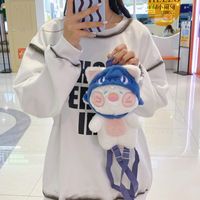 Medium Waterproof 11 Inch Cartoon Casual Daily Shopping Women's Backpack main image 4