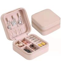 Casual Solid Color Pu Leather Jewelry Boxes sku image 8