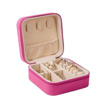 Casual Solid Color Pu Leather Jewelry Boxes sku image 7