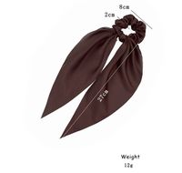 Women's Elegant Simple Style Solid Color Cloth Hair Tie main image 2