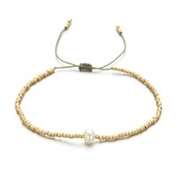 Ethnic Style Pearl Artificial Pearl Seed Bead Rope Beaded Plating Artificial Pearls Women's Bracelets sku image 11