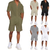 Women's Solid Color Shorts Sets Men's Clothing main image 2