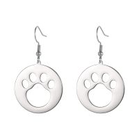 1 Paire Décontractée Style Simple Oiseau Cerf Placage Acier Inoxydable Boucles D'oreilles sku image 1