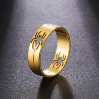 Casual Simple Style Spider Stainless Steel Plating Unisex Rings main image 5