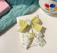 Kid'S Cute Sweet Bow Knot Alloy Cloth Hair Clip sku image 22