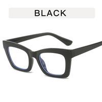Simple Style Marble Color Block Ac Square Full Frame Optical Glasses sku image 1
