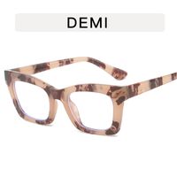 Simple Style Marble Color Block Ac Square Full Frame Optical Glasses sku image 4