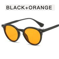 Simple Style Solid Color Ac Round Frame Full Frame Women's Sunglasses sku image 7