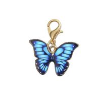 Elegant Cute Butterfly Alloy Keychain sku image 4
