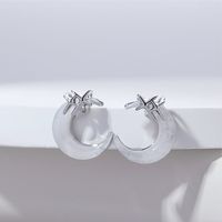 IG Style Elegant Moon Alloy Plating Women's Rings Earrings Necklace main image 3