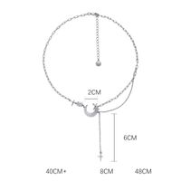 IG Style Elegant Moon Alloy Plating Women's Rings Earrings Necklace main image 2
