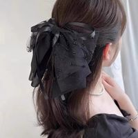 Sweet Bow Knot Cloth Hair Clip 1 Piece main image 5