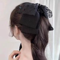 Sweet Bow Knot Cloth Hair Clip 1 Piece main image 4