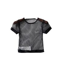 Women's T-shirt Short Sleeve T-Shirts Sexy Solid Color main image 3